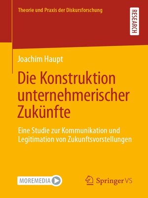 cover image of Die Konstruktion unternehmerischer Zukünfte